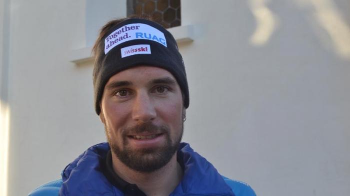 Beim Sprintrennen in Oberhof verpasst <b>Benjamin Weger</b> als Fünfter das Podest <b>...</b> - biathlon-ausgezeichnete-leistung-von-benjamin-weger-60872