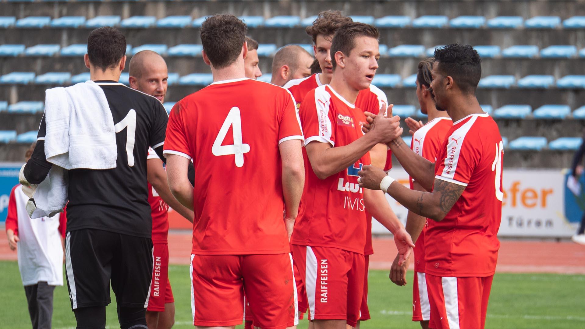 Der FC Naters gewinnt das Heimspiel auf dem Sportplatz Stapfen gegen YB