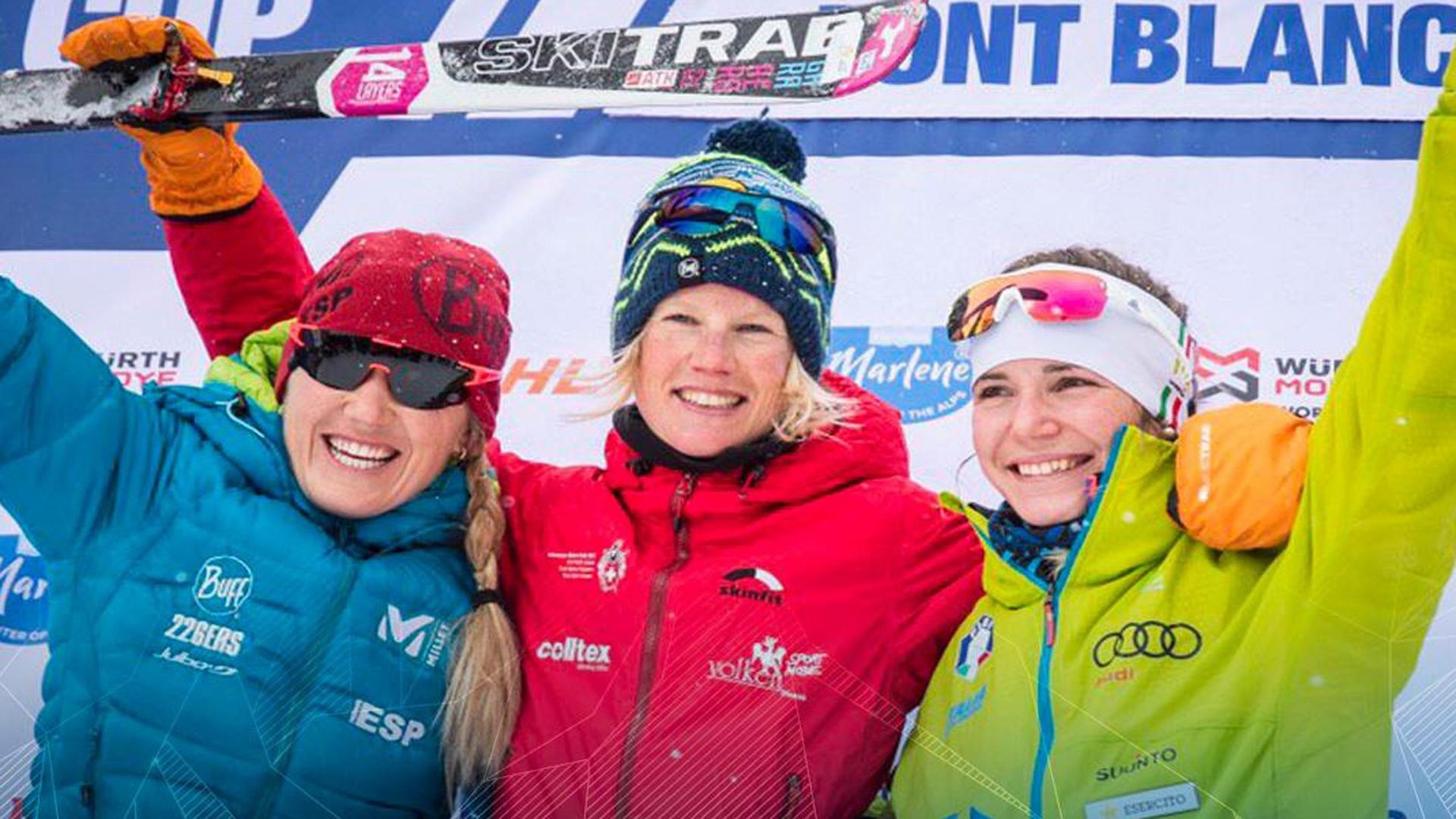 Victoria Kreuzer siegt beim VerticalWeltcup in Andorra vor Claudia