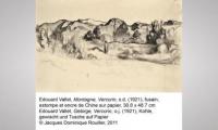 Vom 6. Oktober 2012 bis am 6. Januar 2013 zeigt das Kunstmuseum Wallis in Sitten Edouard Vallet. Die Zeichnungen.
