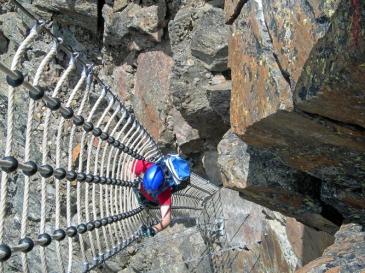 Jägihorn - Der höchstgelegene Klettersteig der Westalpen