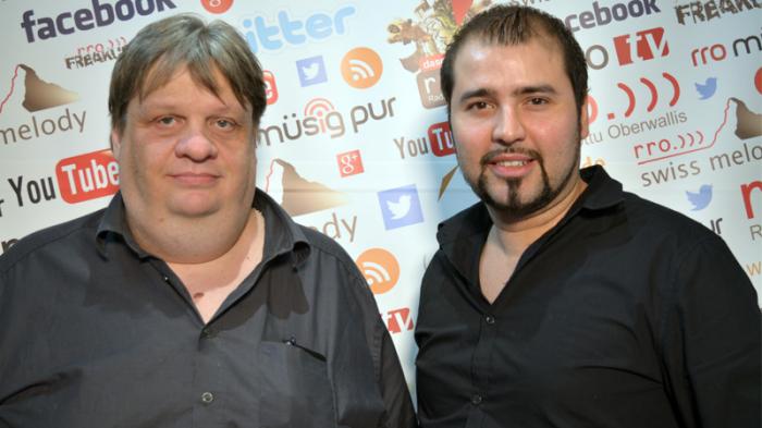 Fritz Rätz (l.) und Davide Rausa freuen sich auf ein grösseres Angebot ...